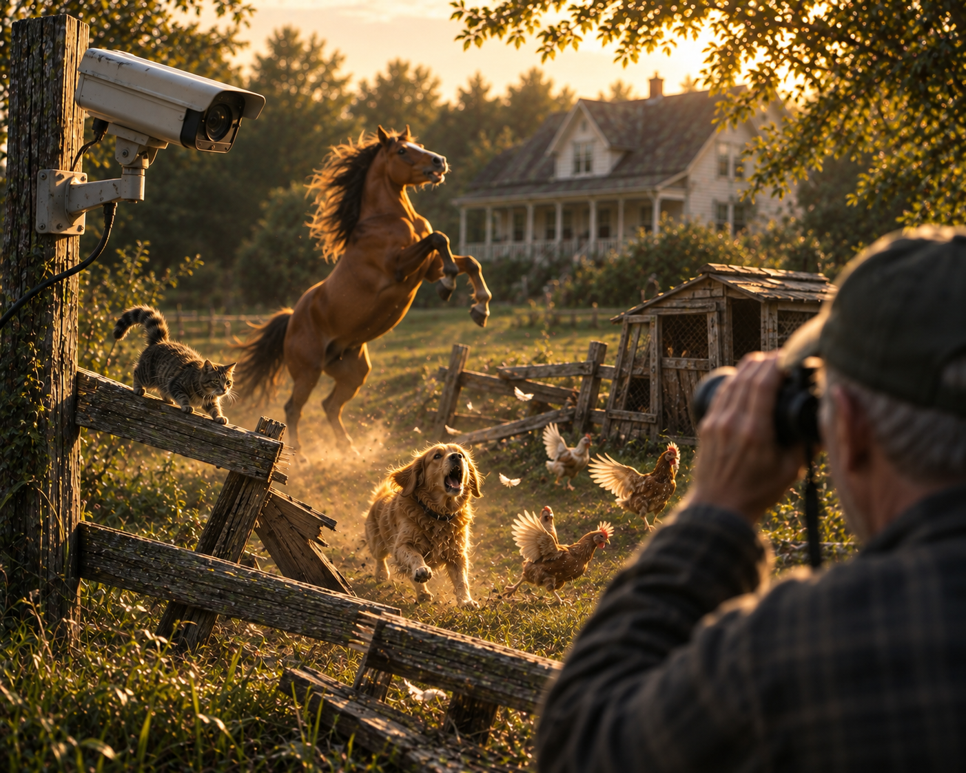 Watched — neighbors and cameras raising the energy